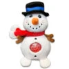 Jellyroos Powder The Snowman Squeezable Plush Toy -Charming Home Shop Jellyroos Powder the Snowman Squeezable Plush Toy JLR1072 01