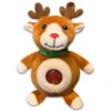 Jellyroos Rudolph The Reindeer Squeezable Plush Toy