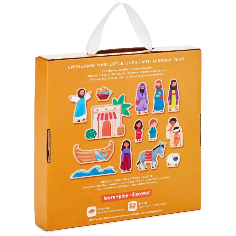 Hallmark Jesus And Friends Wood Play Set, 14 Pieces 6 Hallmark Jesus And Friends Wood Play Set, 14 Pieces - Image 4