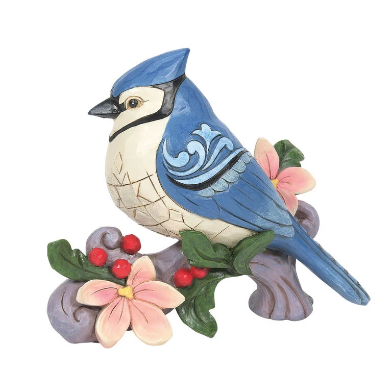 Enesco Jim Shore Blue Jay Figurine, 4.5" 3 Enesco Jim Shore Blue Jay Figurine, 4.5"