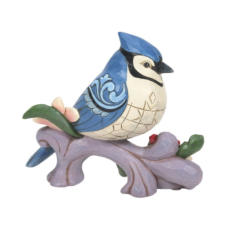 Enesco Jim Shore Blue Jay Figurine, 4.5" 4 Enesco Jim Shore Blue Jay Figurine, 4.5" - Image 2