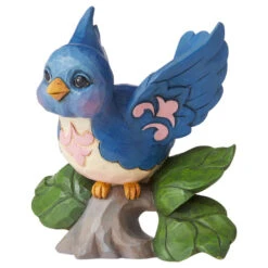 Enesco Jim Shore Bluebird Mini Figurine, 3.5"