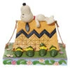 Enesco Jim Shore Peanuts Snoopy And Woodstock Camping Figurine, 6" -Charming Home Shop Jim Shore Peanuts Snoopy and Woodstock Camping Figurine 6011952 01
