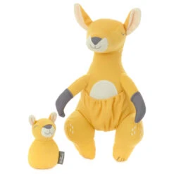Hallmark Kangaroo And Baby Joey Stuffed Animal And Rattle Set 7 Hallmark Kangaroo And Baby Joey Stuffed Animal And Rattle Set -Charming Home Shop Kangaroo and Baby Joey Plush and Rattle Set 1BBY4819 03