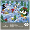 Hallmark Playful Penguins Deck The Halls Jigsaw Puzzle, 550 Pieces -Charming Home Shop Keepsake Playful Penguins Deck the Halls Puzzle 1PZX2014 01