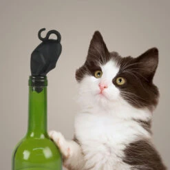 Fred Stop Kitty Wine Bottle Stopper -Charming Home Shop Kitten Wine Bottle Stopper 5141914 02