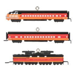 Hallmark Mini LionelÂŽ Milwaukee Road EP-2 Passenger Ornaments, Set Of 3