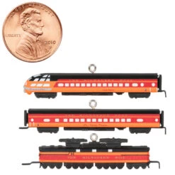 Hallmark Mini Lionel® Milwaukee Road EP-2 Passenger Ornaments, Set Of 3 -Charming Home Shop Lionel Trains Milwaukee Road Cars Keepsake Ornaments 2299QXM9287 07