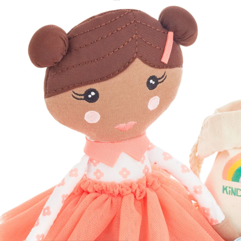 Hallmark Little World Changers™ And Kind Culture Co. The Doll Kind Dark Skin Girl, 12" 4 Hallmark Little World Changers™ And Kind Culture Co. The Doll Kind Dark Skin Girl, 12" - Image 2
