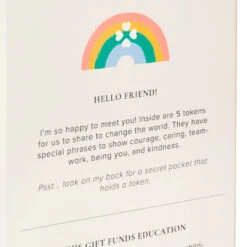 Hallmark Little World Changers™ And Kind Culture Co. The Doll Kind Light Skin Girl, 12" 17 Hallmark Little World Changers™ And Kind Culture Co. The Doll Kind Light Skin Girl, 12" -Charming Home Shop Little World Changers Light Skin Girl Doll With Tokens 1KID2085 08