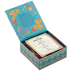 Natural Life Live Happy Floral Happy Box Gift Set, 6 Pieces -Charming Home Shop Live Happy Bright Floral Happy Box Gift Set HAPPYBOX026 03