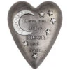 Love You To The Moon Art Heart Trinket Box, 3.5" 1 Love You To The Moon Art Heart Trinket Box, 3.5" -Charming Home Shop Love You to the Moon HeartShaped Trinket Box 1003480346 01