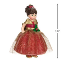 Hallmark Madame Alexander Golden Holiday Celebration Ornament -Charming Home Shop Madame Alexander Doll Keepsake Ornament 1899QXR8087 03