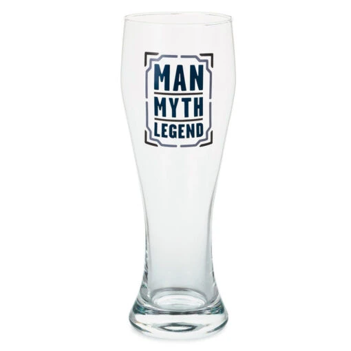 Hallmark Man, Myth, Legend Pilsner Glass, 19.27 Oz. -Charming Home Shop Man Myth Legend Pilsner Glass 1BRW3216 01
