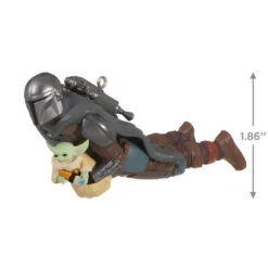 Hallmark Star Wars: The Mandalorian™ Grogu's Jetpack Adventure Ornament -Charming Home Shop Mandalorian and Grogu Flying Keepsake Ornament 2499QXI7107 03