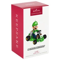 Hallmark Nintendo Mario Kart™ Luigi Ornament -Charming Home Shop Mario Kart Luigi Keepsake Ornament 1899QXI6337 04