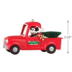 Hallmark Disney Mickey Mouse Mickey's Tree Farm 2023 Ornament 10 Hallmark Disney Mickey Mouse Mickey's Tree Farm 2023 Ornament -Charming Home Shop Mickey Christmas Tree Truck Keepsake Ornament 1999QXD6677 03