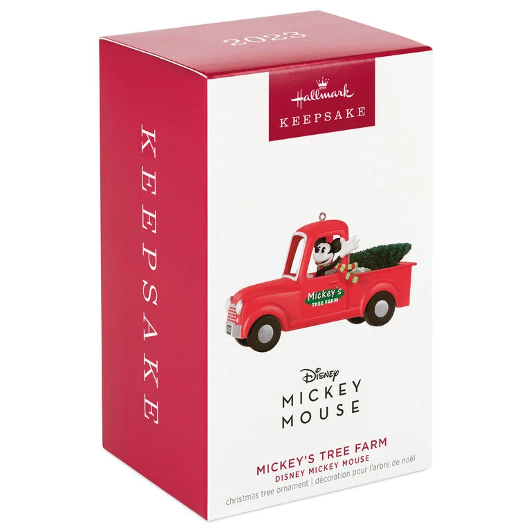 Hallmark Disney Mickey Mouse Mickey's Tree Farm 2023 Ornament 6 Hallmark Disney Mickey Mouse Mickey's Tree Farm 2023 Ornament - Image 4