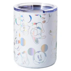Hallmark Disney 100 Years Of Wonder Mickey And Friends Stainless Steel Coffee Mug, 11 Oz. -Charming Home Shop Mickey and Friends Iridescent Insulated Mug 1DYG2083 02