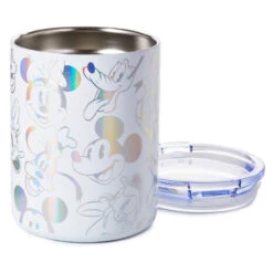 Hallmark Disney 100 Years Of Wonder Mickey And Friends Stainless Steel Coffee Mug, 11 Oz. -Charming Home Shop Mickey and Friends Iridescent Insulated Mug 1DYG2083 03