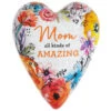 Amazing Mom Art Heart Trinket Box, 3.5" -Charming Home Shop Mom All Kinds of Amazing HeartShaped Trinket Box 1003480350 01