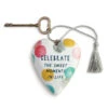 Demdaco Moments In Life Art Heart With Key Stand -Charming Home Shop Moments in Life Heart Sculpture With Key 1003480379 01