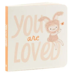 Hallmark MopTops Angora Bunny Stuffed Animal With You Are Loved Board Book -Charming Home Shop MopTops Plush Bunny Stuffed Animal Board Book 1KID1531 04