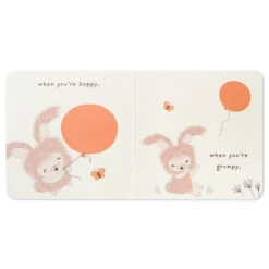 Hallmark MopTops Angora Bunny Stuffed Animal With You Are Loved Board Book -Charming Home Shop MopTops Plush Bunny Stuffed Animal Board Book 1KID1531 06