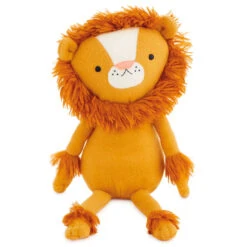 Hallmark MopTops Lion Stuffed Animal With You Are Brave Board Book -Charming Home Shop MopTops Plush Lion Stuffed Animal Board Book 1KID1530 02