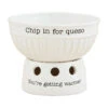 Mud Pie Queso Dip Cup And Warming Stand, Set Of 2