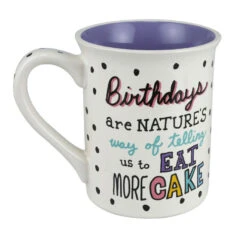 Our Name Is Mud Happy Birthday Mug, 16 Oz. 5 Our Name Is Mud Happy Birthday Mug, 16 Oz. -Charming Home Shop Our Name Is Mud Happy Birthday Mug 6011179 02