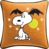 Hallmark Peanuts® Batty Snoopy Light-Up Pillow, 16.5x16.5 -Charming Home Shop Peanuts Batty Snoopy LightUp Pillow 1HGN1523 01