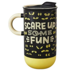 Hallmark Peanuts® Scared Snoopy Color-Changing Halloween Mug, 21 Oz. -Charming Home Shop Peanuts ColorChanging Scared Snoopy Halloween Mug 1HGN1521 02