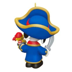 Hallmark Peanuts® Spotlight On Snoopy Pirate Snoopy Ornament -Charming Home Shop Peanuts Pirate Snoopy Keepsake Ornament 1699QXR8229 06
