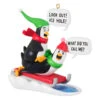 Hallmark What Did You Call Me? Ornament -Charming Home Shop Penguins Sledding Keepsake Ornament 2099QGO2867 01