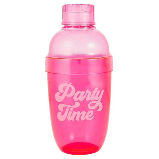 Pink Party Time Cocktail Shaker And Accessories Set -Charming Home Shop Pink Party Time Cocktail Shaker Set 1004220062 01