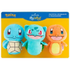 Hallmark Itty Bittys® Pokémon Plush Collector Set Of 3 -Charming Home Shop Plush Pokmon itty bittys 3Pack 1KDD2177 03