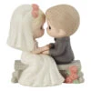 Precious Moments You're My Always Bride And Groom Figurine, 4.37" -Charming Home Shop Precious Moments Bride and Groom on Bench Figurine 212005 01