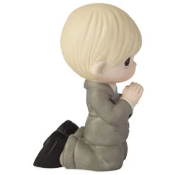 Precious Moments First Communion Kneeling Boy Mini Figurine, 4" -Charming Home Shop Precious Moments First Communion Boy Figurine 202016 03