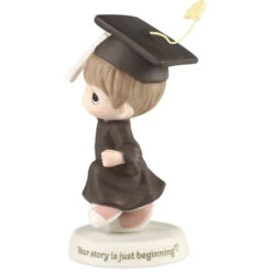 Precious Moments Graduation Boy Figurine, 6.5" 8 Precious Moments Graduation Boy Figurine, 6.5" -Charming Home Shop Precious Moments Graduation Boy Figurine 193007 03