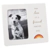 Hallmark The Love Of A Friend Pet Memory Picture Frame, 4x6 1 Hallmark The Love Of A Friend Pet Memory Picture Frame, 4x6 -Charming Home Shop Rainbow Bridge Pet Memory 4x6 Picture Frame 1BMK1622 01