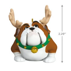 Hallmark Reindoggie Ornament -Charming Home Shop Reindeer Dog Keepsake Ornament 1699QXT4107 03