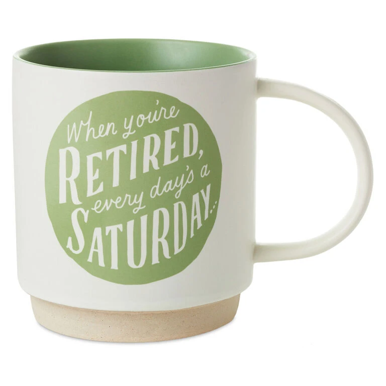 Hallmark Retired Every Day's A Saturday Mug, 16 Oz. 3 Hallmark Retired Every Day's A Saturday Mug, 16 Oz.