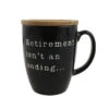 Our Name Is Mud Retirement Mug With Lid, 16 Oz.