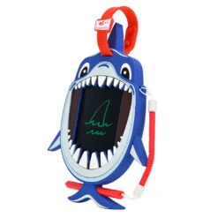 Charming Home Shop -Charming Home Shop SharkShaped Sketch Board With Stylus for Kids SPS060001 02