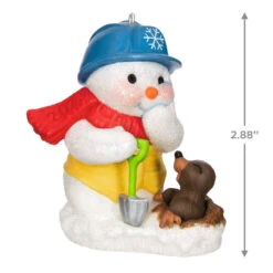 Hallmark Snow Buddies 2023 Ornament 10 Hallmark Snow Buddies 2023 Ornament -Charming Home Shop Snowman and Gopher Keepsake Ornament 1799QXR8037 03