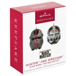 Hallmark Mini Star Wars: The Bad Batch™ Hunter™ And Wrecker™ Ornaments, Set Of 2 -Charming Home Shop Star Wars Bad Batch Hunter Wrecker Keepsake Ornaments 1999QXM9309 04