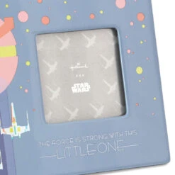 Hallmark Star Wars™ Little One Picture Frame, 4x4 -Charming Home Shop Star Wars Little One 4x4 Picture Frame 1BBY4830 04