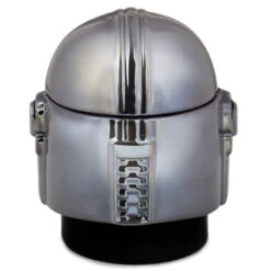 Hallmark Star Wars: The Mandalorian™ Helmet Sculpted Ceramic Caddy -Charming Home Shop Star Wars Mandalorian Sculpted Helmet Ceramic Jar 1SHP2163 04