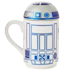 Hallmark Star Wars™ R2-D2™ Mug With Sound, 14 Oz. -Charming Home Shop Star Wars R2D2 Ceramic Mug With Sound Effects Lid 1SHP2166 02